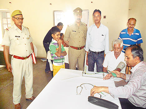 Pjanc policemen were plagued by diseases