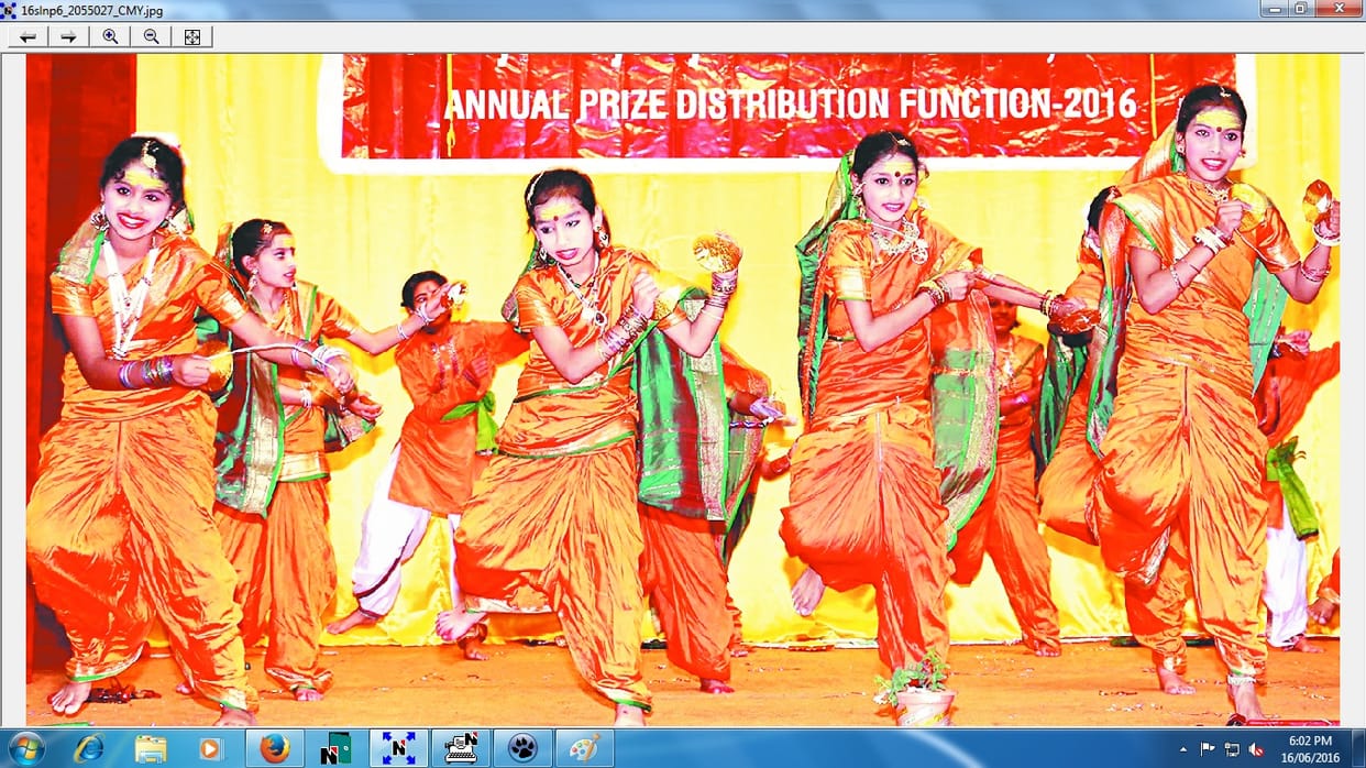 Air force station school celebrated annual function 