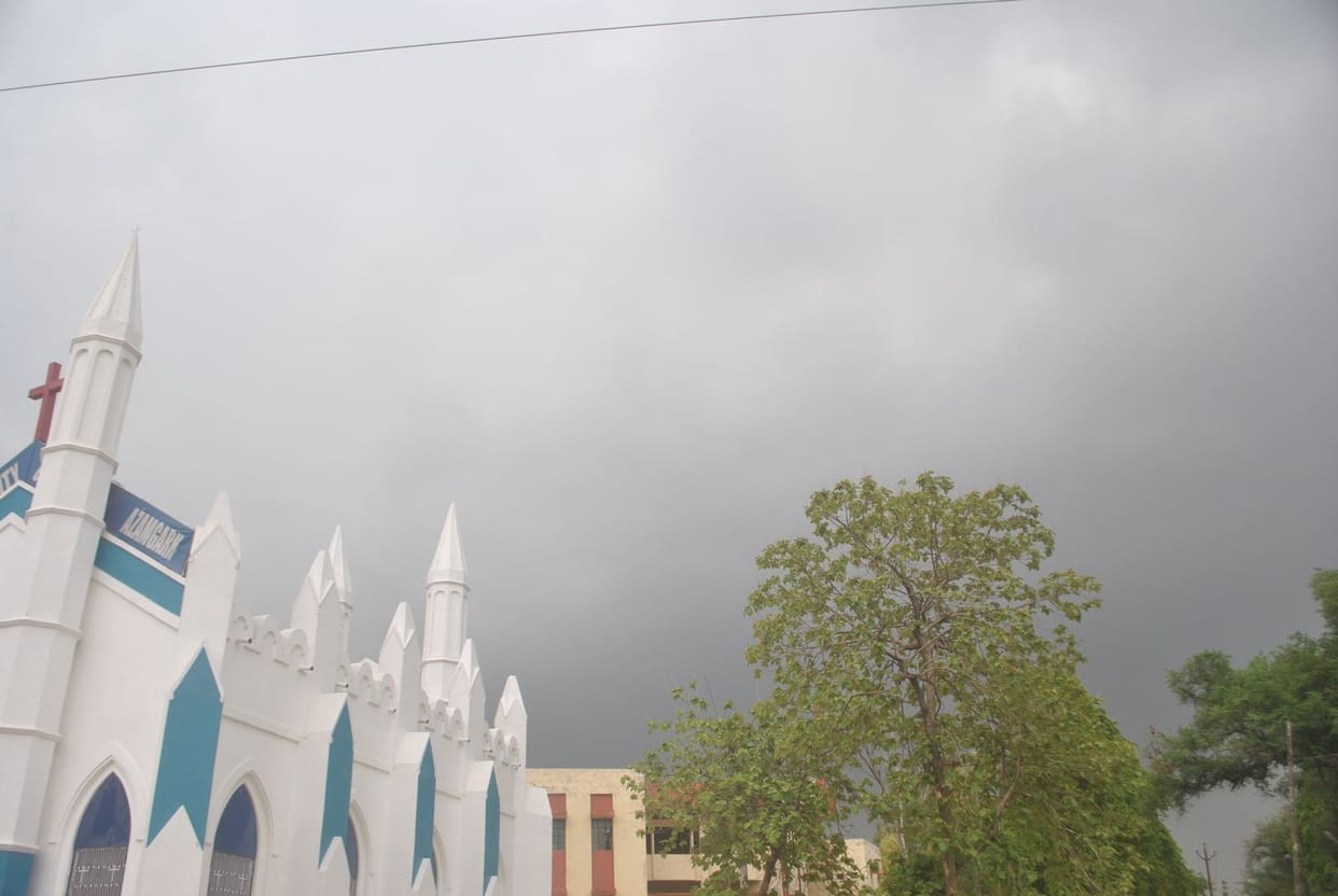 In rural areas, the rain relief
