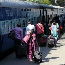 trains late passenger upset in moradabad