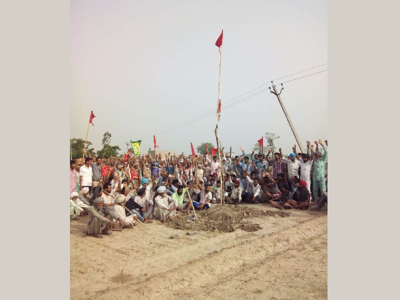 Dalit, village, panchayat, land, capture, Sangrur