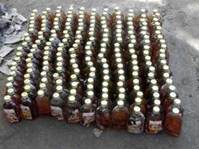 Caught 252 cases of wine trolley