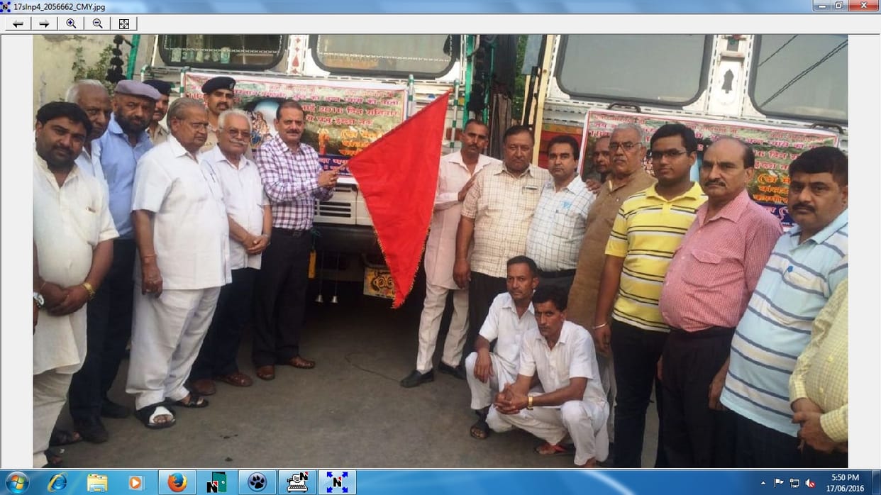 The devotee march to amarnath