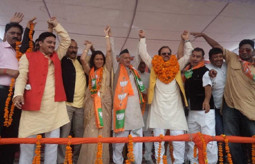 BJP public meeting in Someshwar