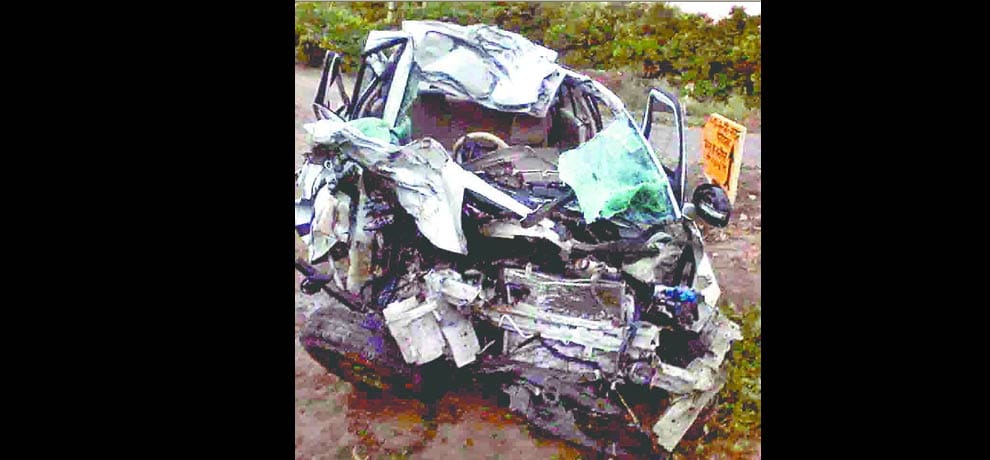 Two young man died in accident
