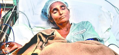 But the mother plead husband shot in the street by moving