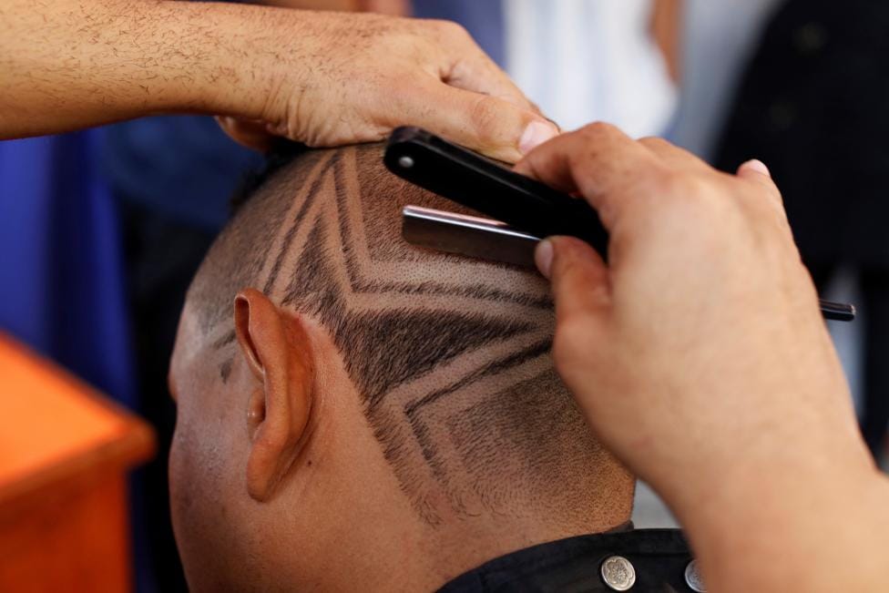 Father's Day celebration at Castro-Castro prison in Lima, Peru