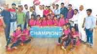 Tamil Nadu made Telangana champion defeated 2-0