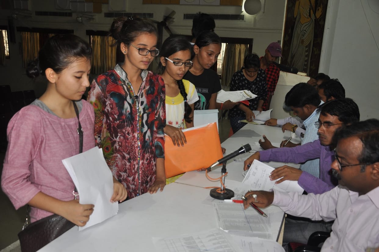 B.Sc. bio group's general seat are filled in gorakhpur university