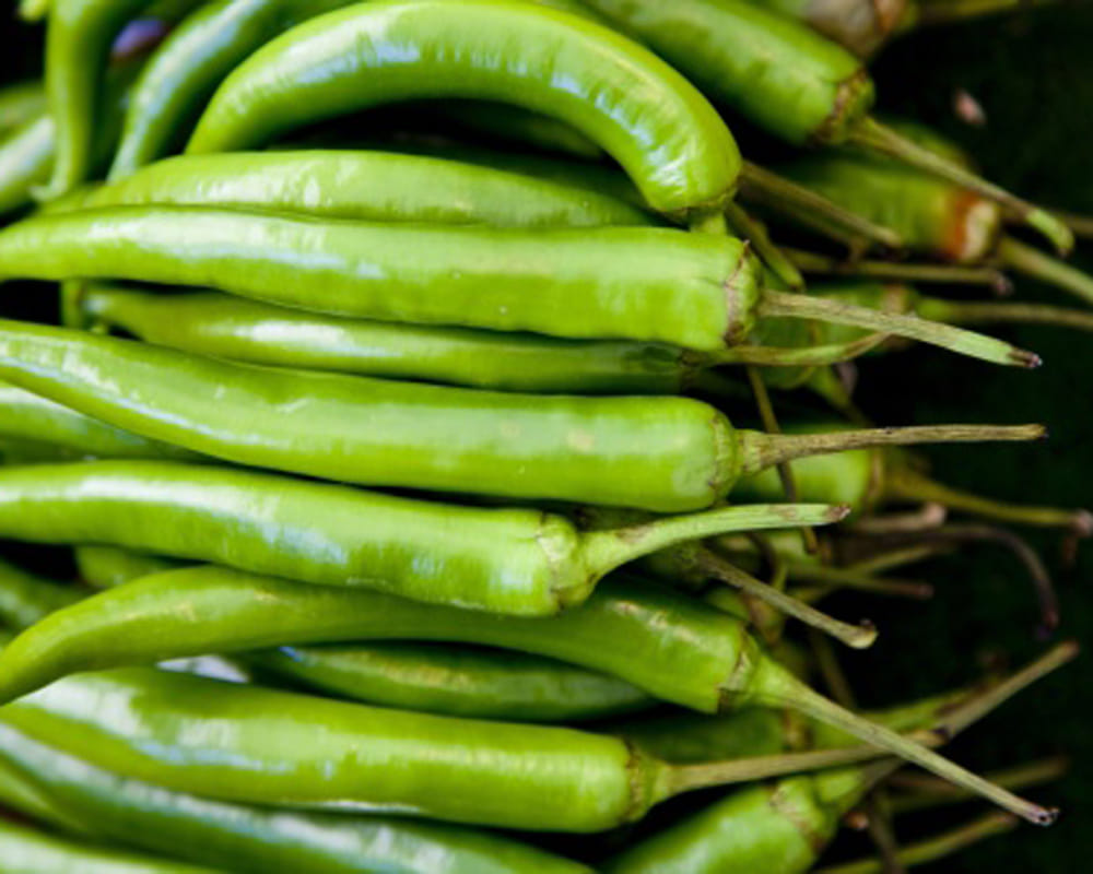benefits of green chilli