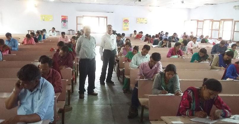 IGNOU start the test Deled