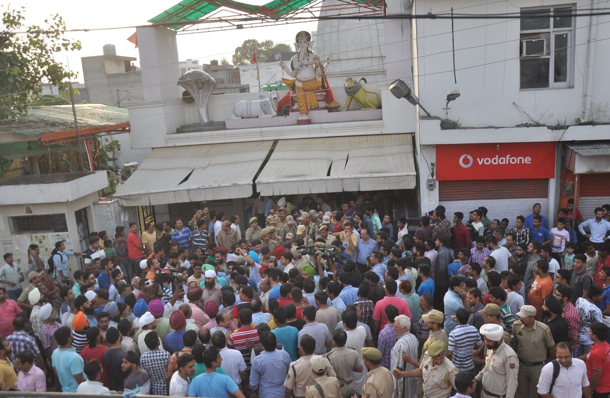 Another temple 'desecrated' in Jammu 