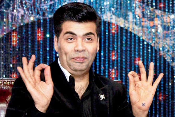 Karan Johar reacts Troll on social media