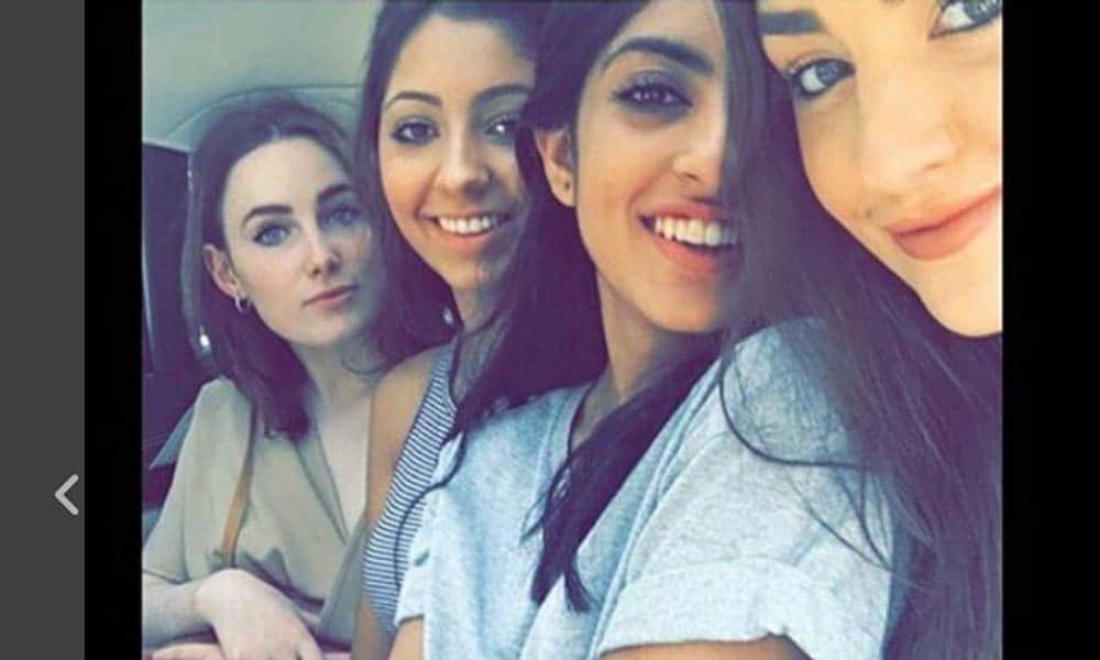 Navya naveli enjoys kabaddi match with Abhishek bachchan