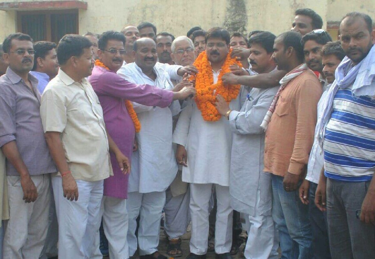 vijaya is sp candidate for deoria sadar seat