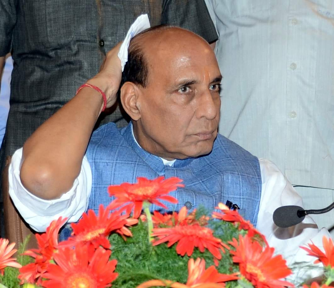 rajnath singh is not happy on hurl of his name for cm candidate in up election 2017