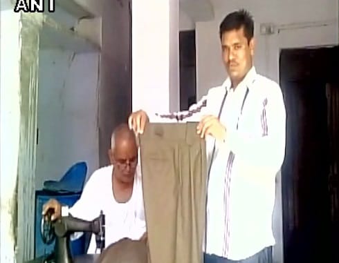 RSS New Dress getting ready in Bhilwara 