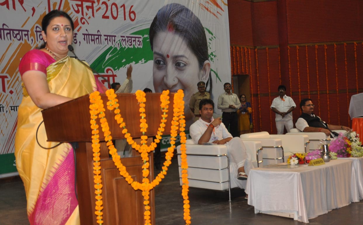 Smriti Irani as a queen of controversies in an American Newspaper Article