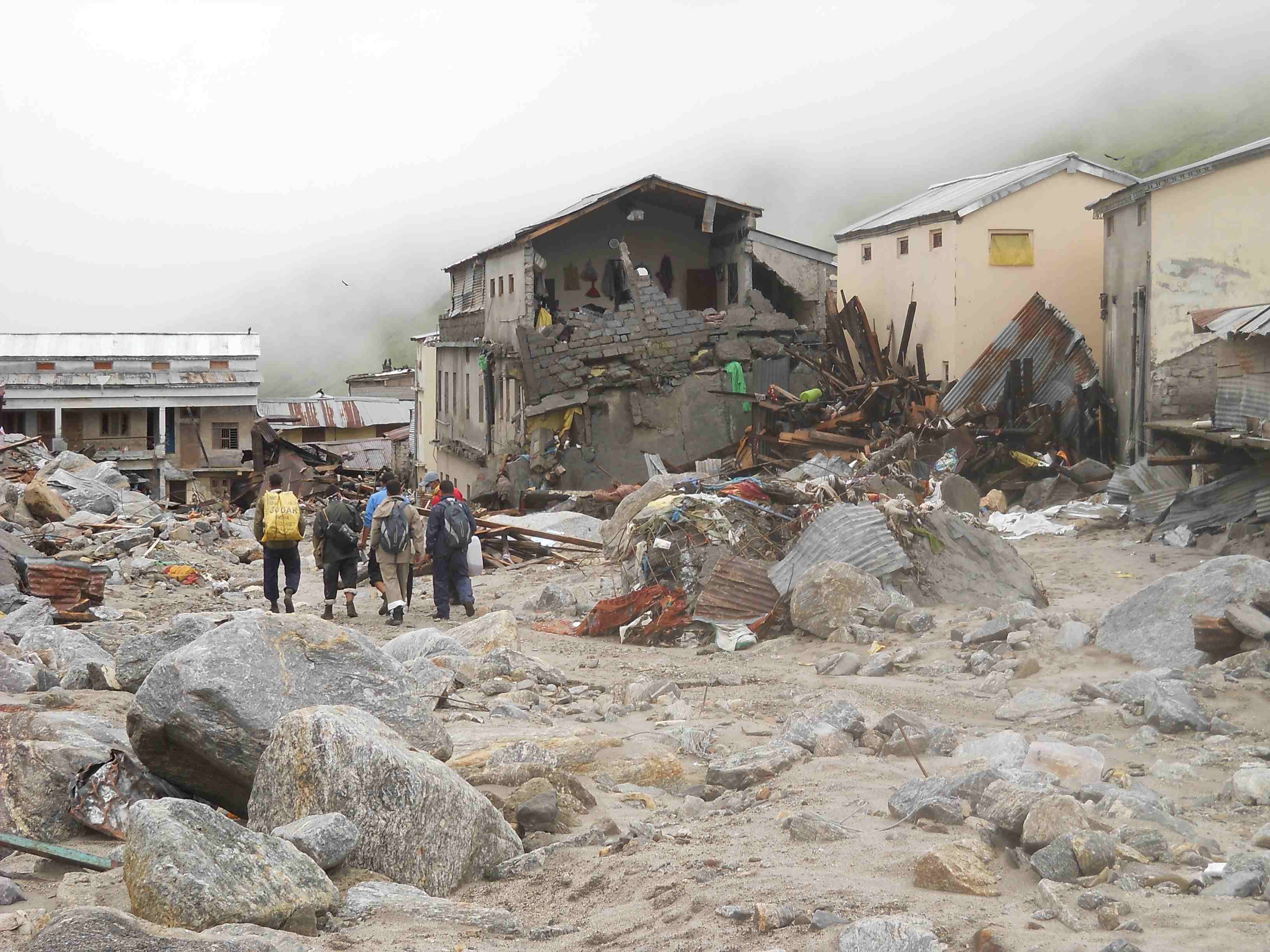 kedarnath disaster six year complete Severe water flood in photos