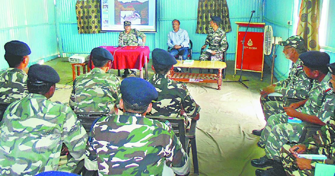 Nepal border in view of the sensitive wildlife trafficking