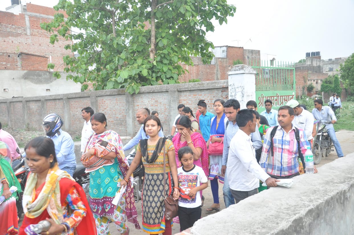 mistake in tgt paper, examinees are in trouble