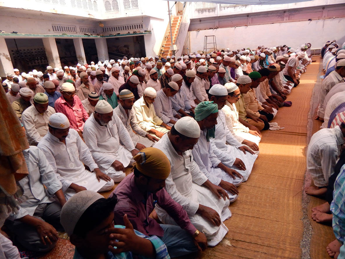 The second Friday of Ramadan prayers