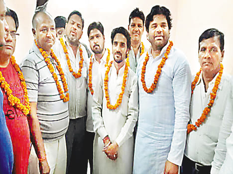 The president then became general secretary Shashi Nath Nagar Anand