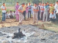 burned lrady body, found, police, crime, jind