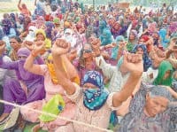 jat agitaion, wonam protesting, jind