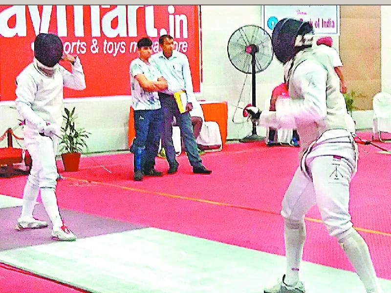 PU, the National Fencing Federation Cup, Punjab, four medals, Patiala