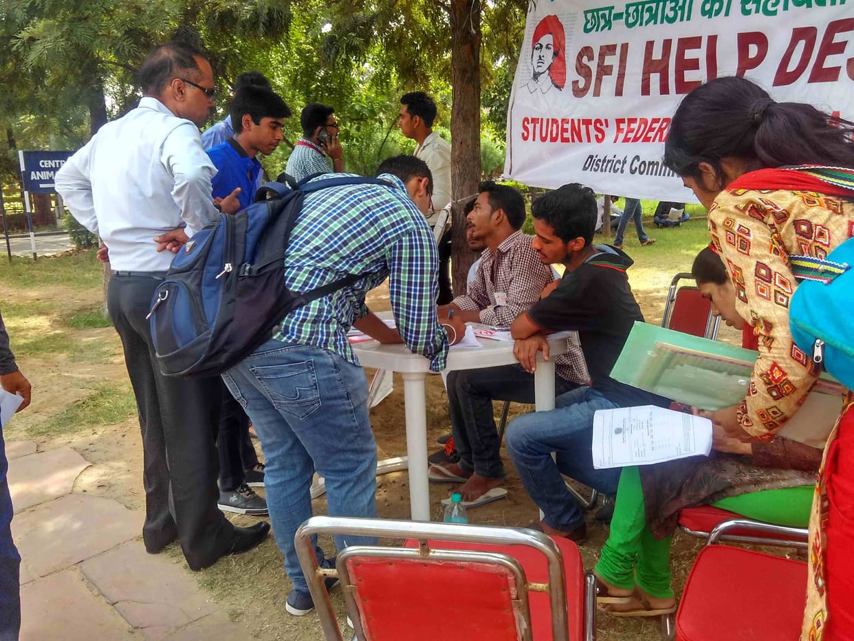 mdu, internet facility stoped, internet, admission, date, demand, rohtak, haryana