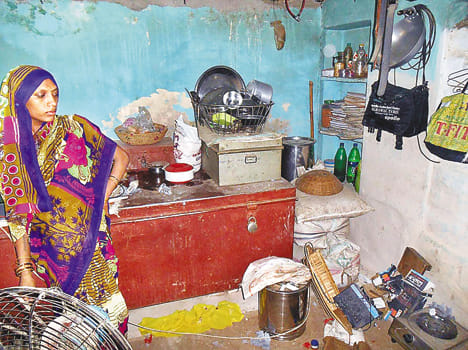 Hurled crude bombs at home, gunned family