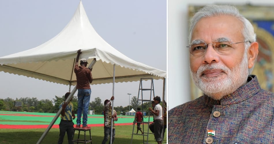 arrangements for prime minister narendra modi chandigarh visit on international yoga day