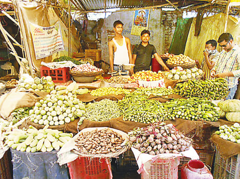 Three times the inflation in prices of vegetables
