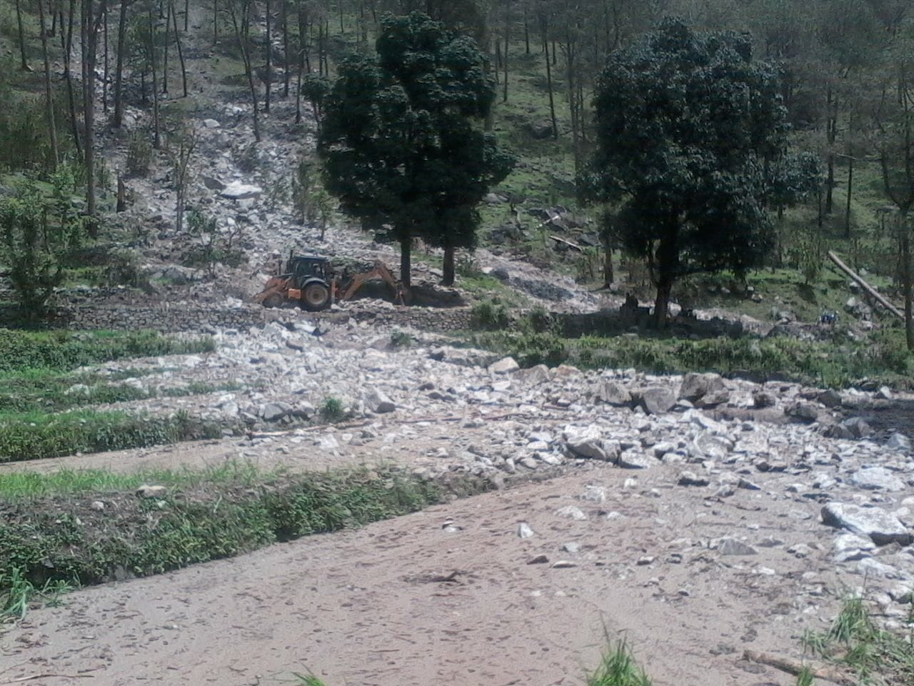 cloud burst in rudraprayag.
