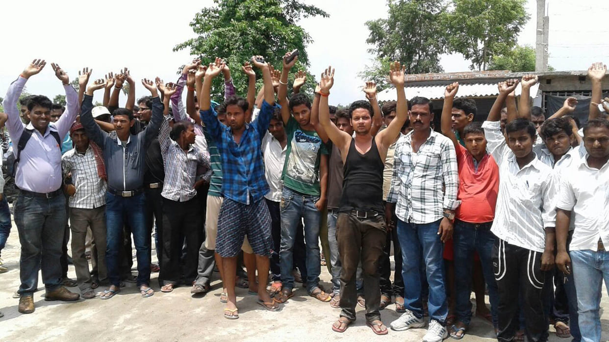 The young man beaten to video clips