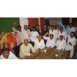 Election of Hisar first block samiti stay, round the BDPO office, Hisar