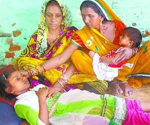 Two girls thrashed by tractor, a death