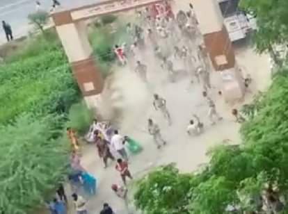 Police Lathicharge on ETT Teachers, ten injured