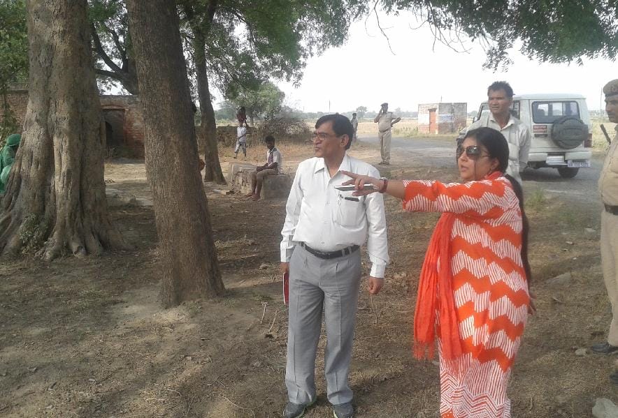 Unauthorized colony jhajhar, SDM Manisha Sharma, jhajjhar/bahadurgrah