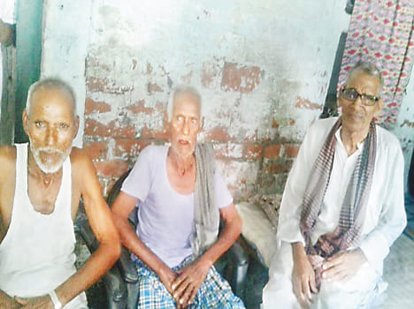 Fifty-six years later returned to the village Mustkim
