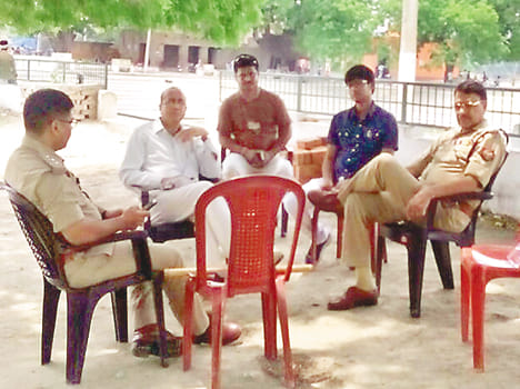 Ambedkar statue removed from disputed land