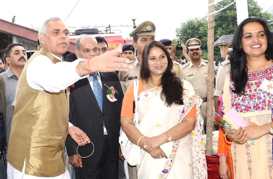 Red Cross fair at ridge shimla, live photos