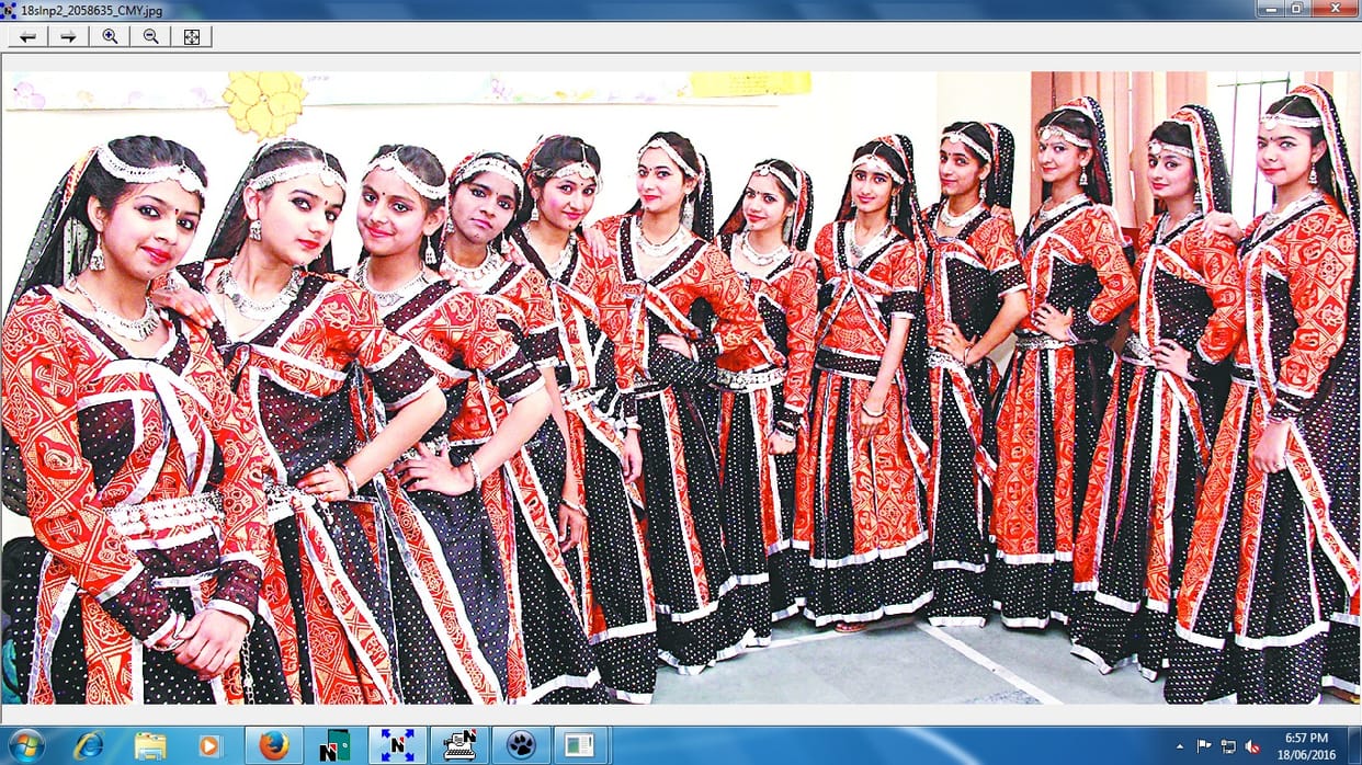 Gita school child celebrate 