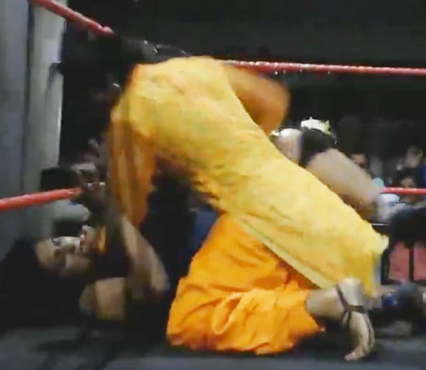 indian wrestler kavita dalal fight with khali student bulbul