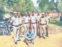 theift, trala, wheat, police, arrest, action