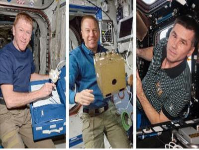 Three International Space Station astronauts land in Kazakhstan successfully