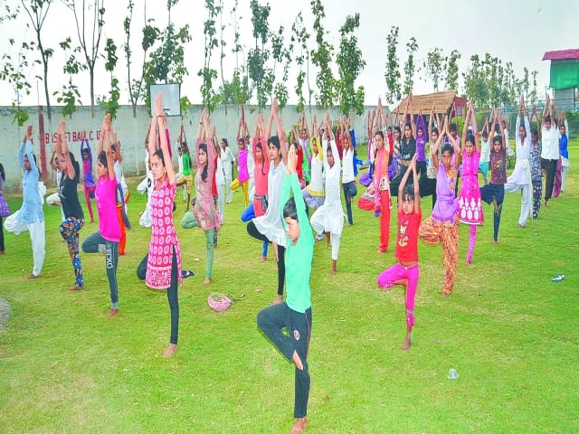 Yoga creates a sense of parity: Poonam