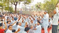protest,vijlikarm chari, jind