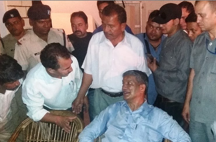 CM Harish Rawat arrived Mohnri